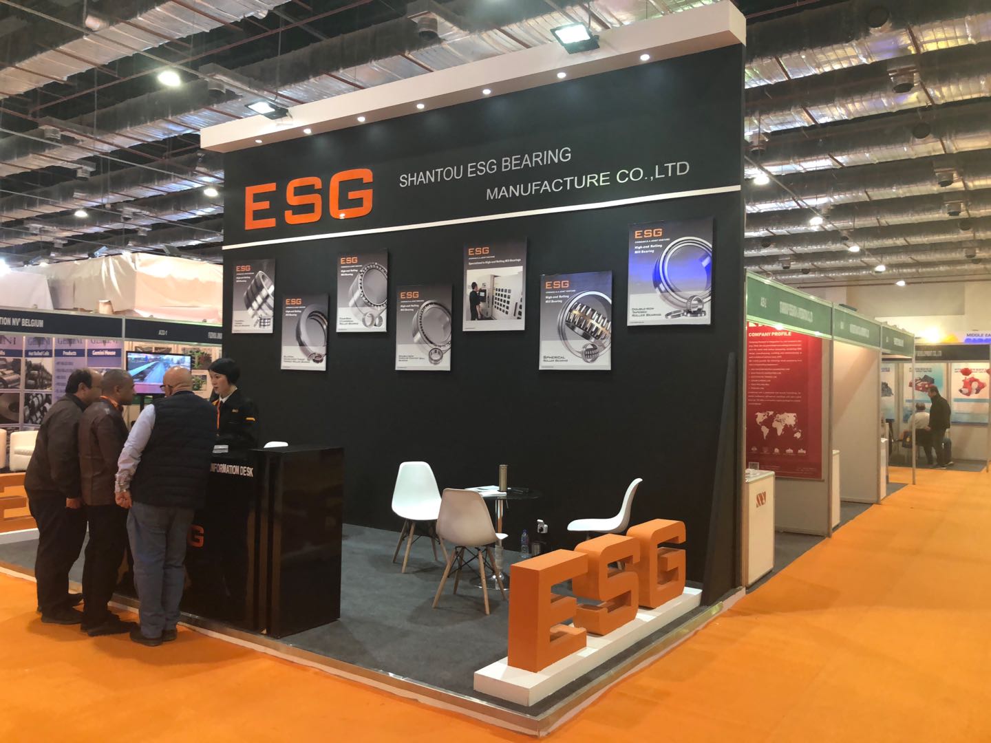 ESG Bearing visitó exposición extranjera
